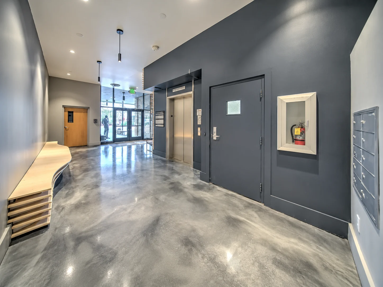 Elevator lobby